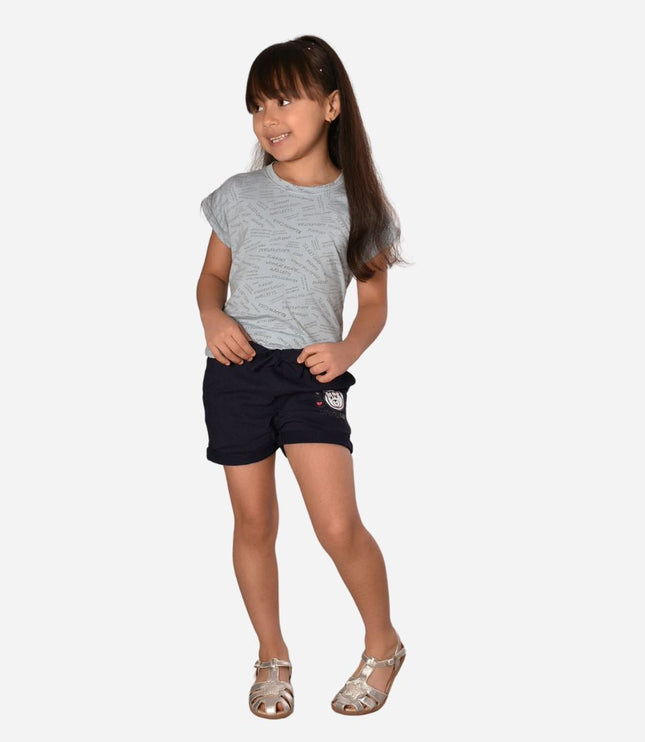Conjunto Niña Blusa+Short Ref. 44006-001-1