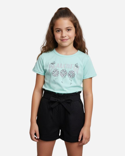 Conjunto de Niña Blusa + Short Ref. 44009-003