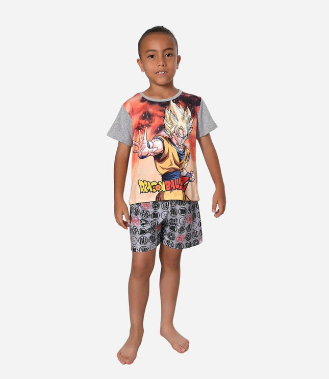 Pijama de Niño Camiseta/Pantaloneta Marca Dragon Ball Ref. 46000-Z