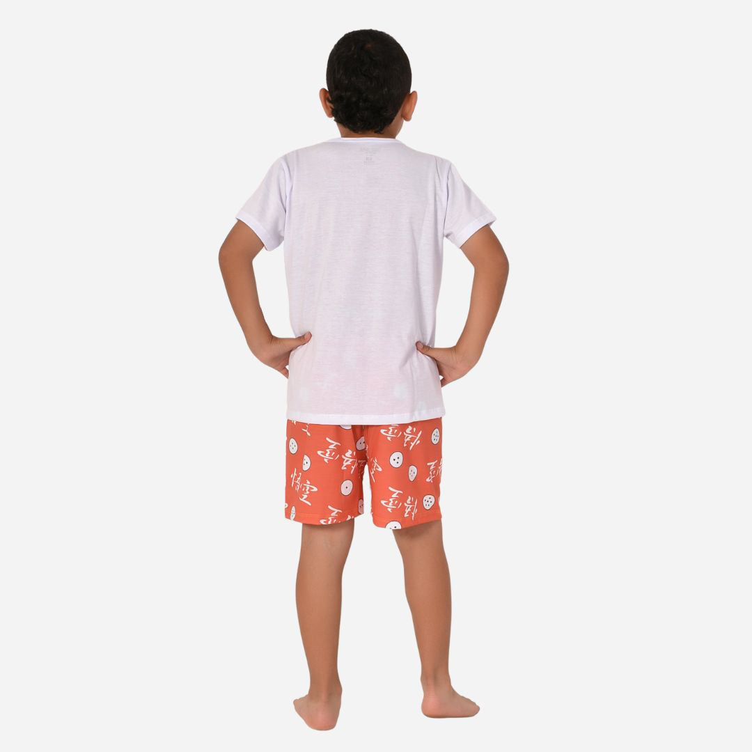 Pijama De Niño Camiseta + Pantaloneta Dragon Ball Z Ref. 46005