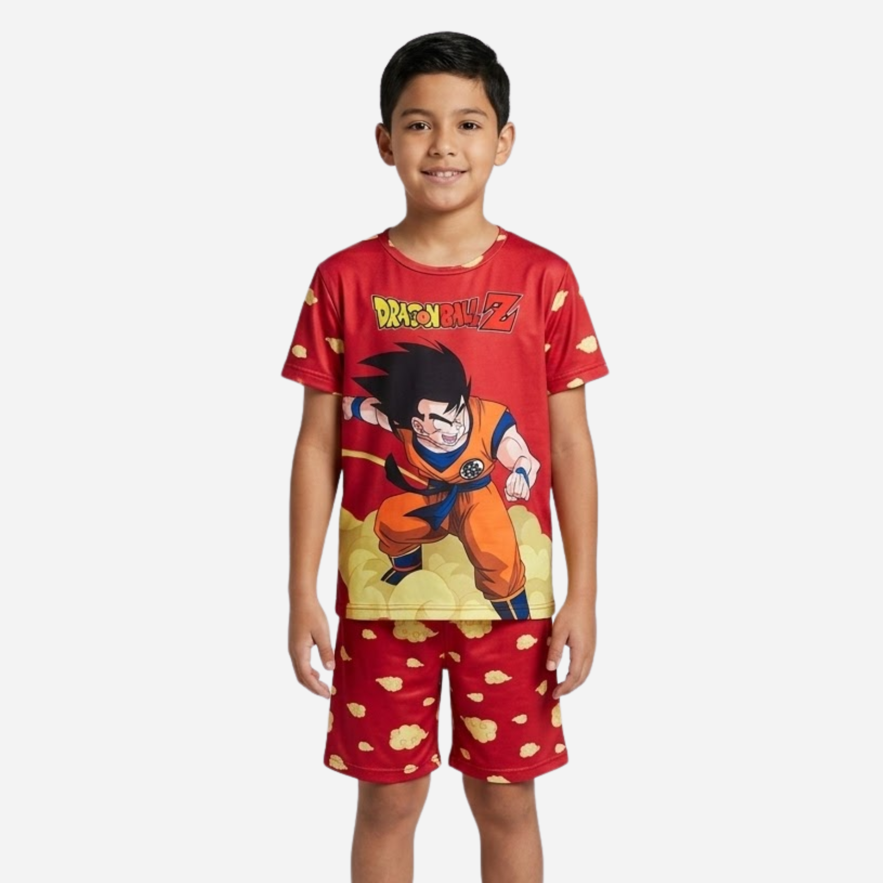 Pijama De Niño Dragon Ball Z Camiseta + Pantaloneta Ref. 46008