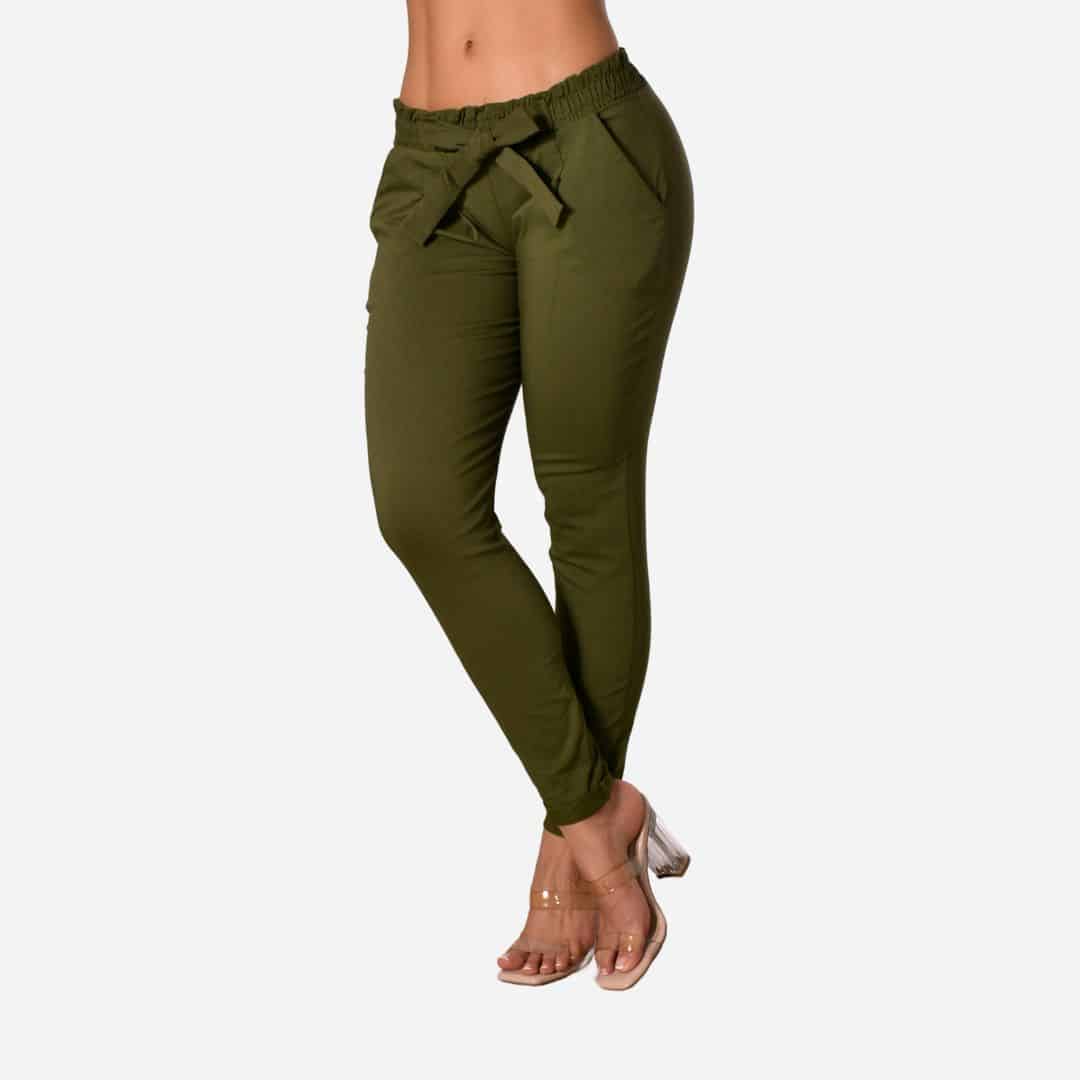 Pantalón Resorte Y Prenses Colores Moda Ref. 461