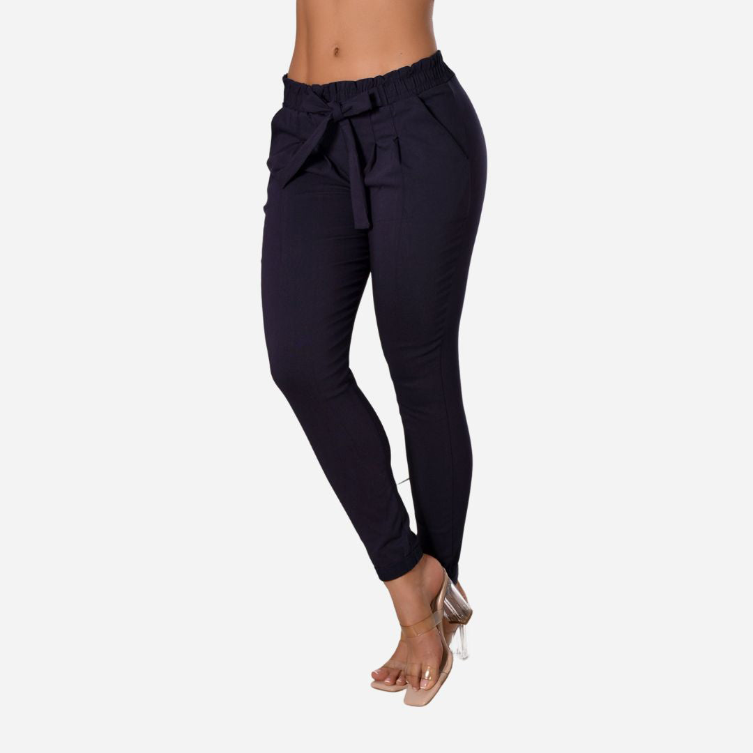 Pantalón Resorte Y Prenses Colores Moda Ref. 461