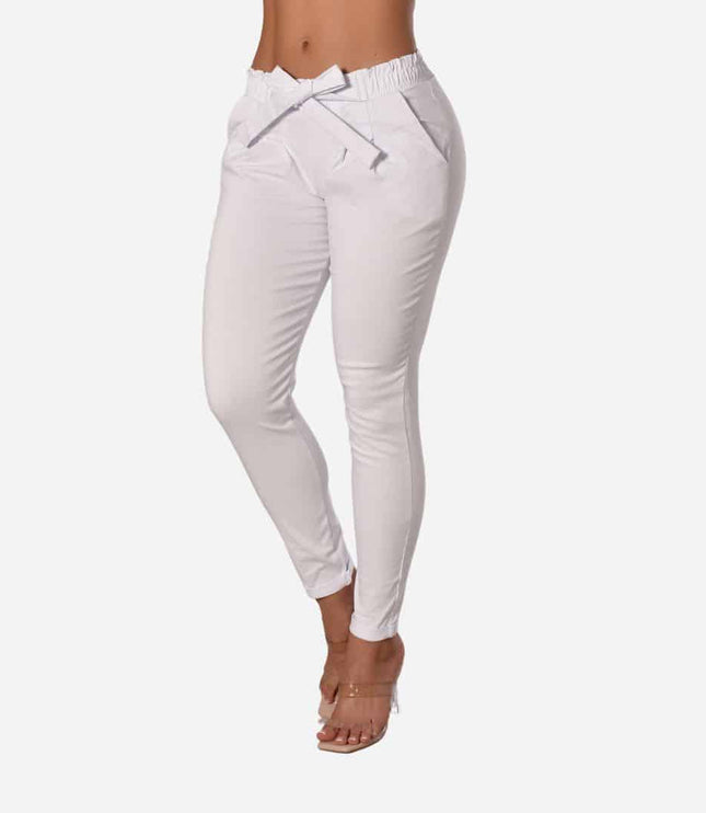 Pantalón Resorte Y Prenses Colores Básicos Ref.461