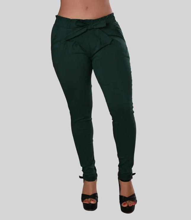 Pantalón Resorte Y Prenses Colores Básicos Ref.461