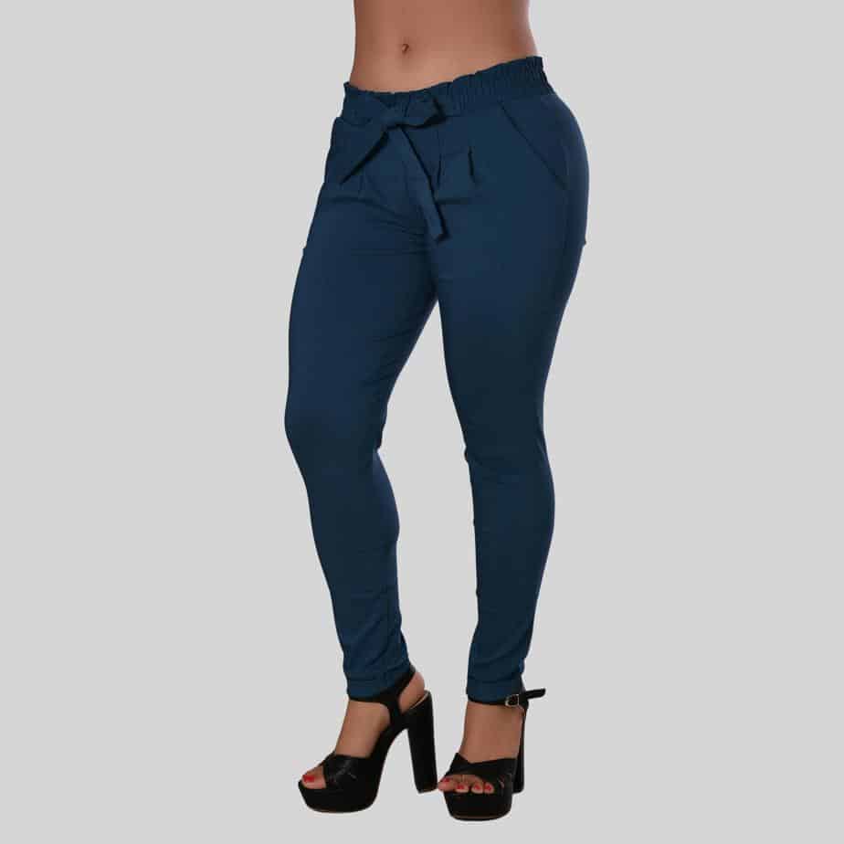 Pantalón Resorte Y Prenses Colores Moda Ref. 461