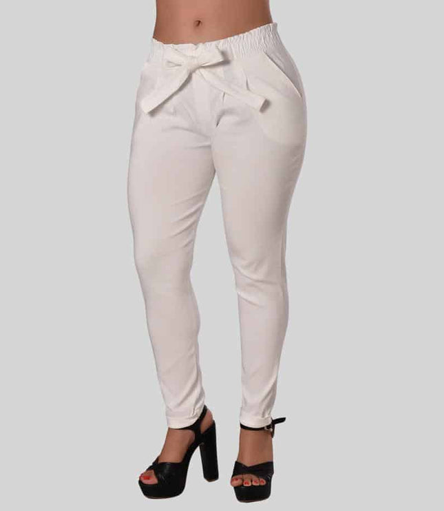 Pantalón Resorte Y Prenses Colores Básicos Ref.461