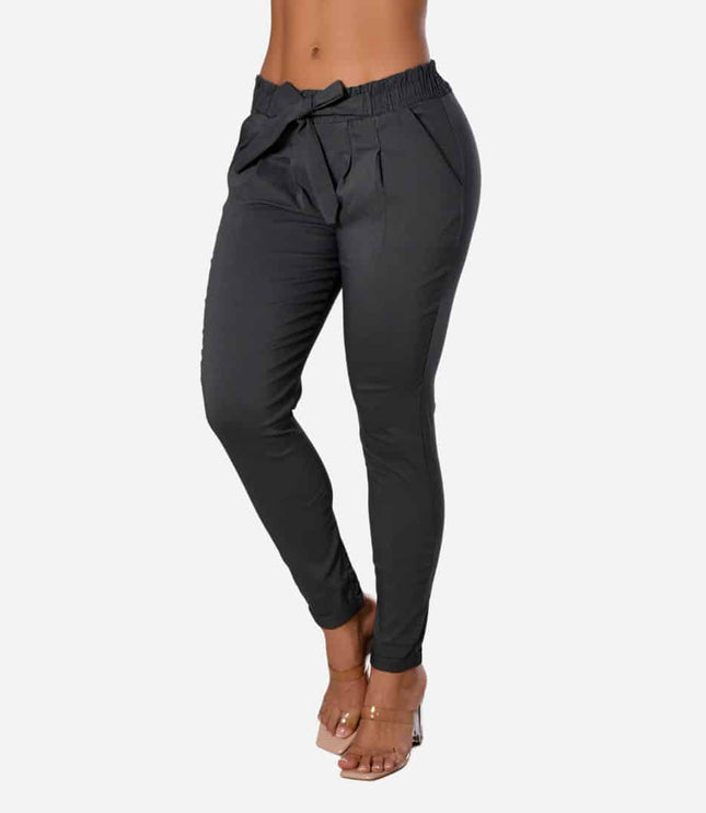 Pantalón Resorte Y Prenses Colores Básicos Ref.461