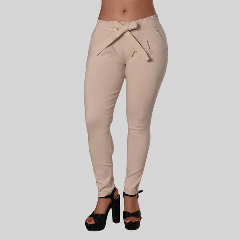 Pantalón Resorte Y Prenses Colores Moda Ref. 461