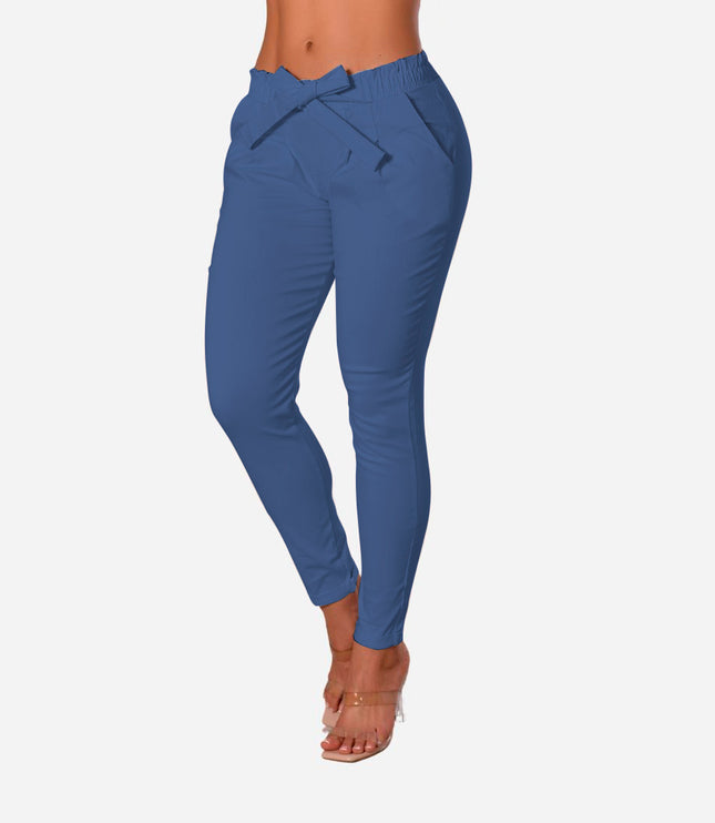 Pantalón Resorte Y Prenses Colores Moda Ref. 461