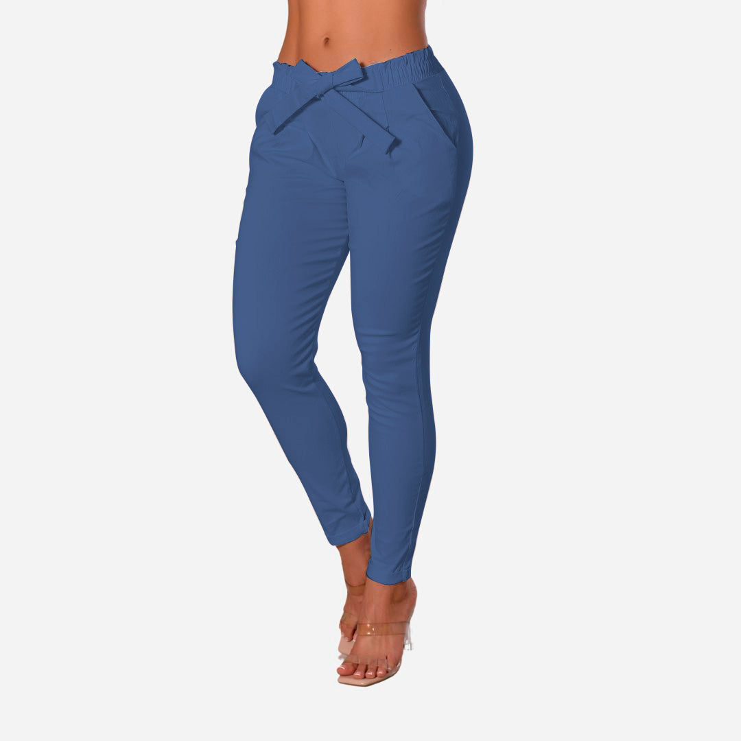 Pantalón Resorte Y Prenses Colores Moda Ref. 461