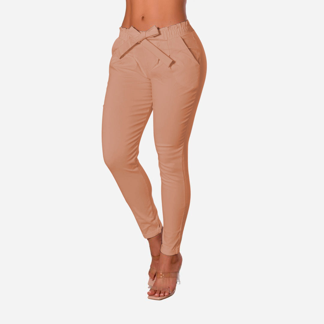 Pantalón Resorte Y Prenses Colores Moda Ref. 461