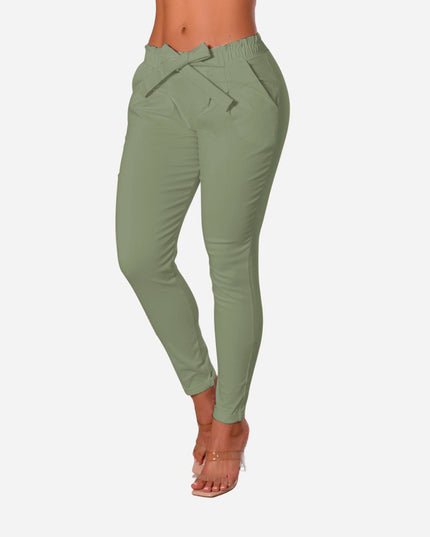 Pantalón Resorte Y Prenses Colores Moda Ref. 461