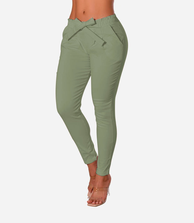 Pantalón Resorte Y Prenses Colores Moda Ref. 461