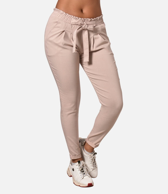 Pantalón Resorte Y Prenses Colores Básicos Ref.461