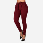 Pantalón De Dama Con Anudado Ref. 472