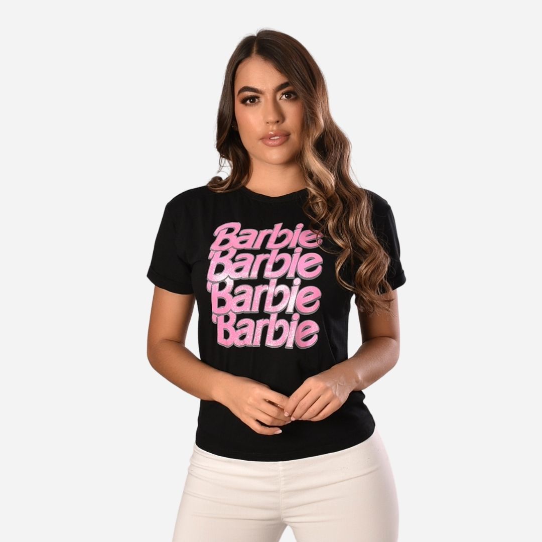 Camiseta de Dama Marca Barbie Ref.510037-002