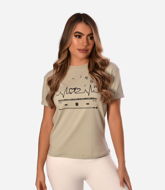 Camiseta de Dama Ref. 510037-008