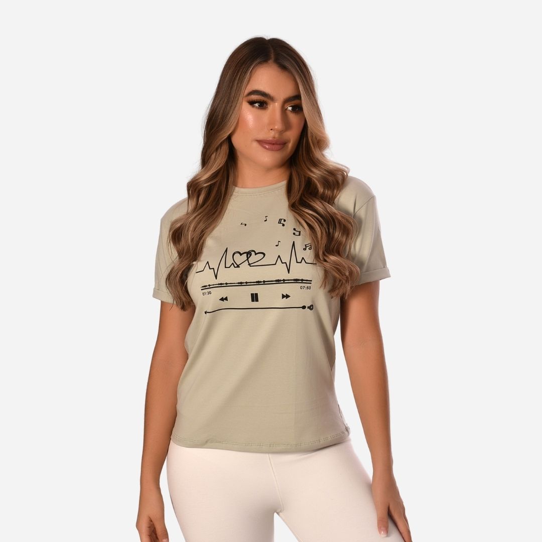 Camiseta de Dama Ref. 510037-008