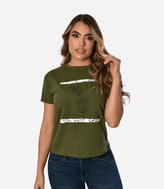 Camiseta de Dama Ref. 51037-051