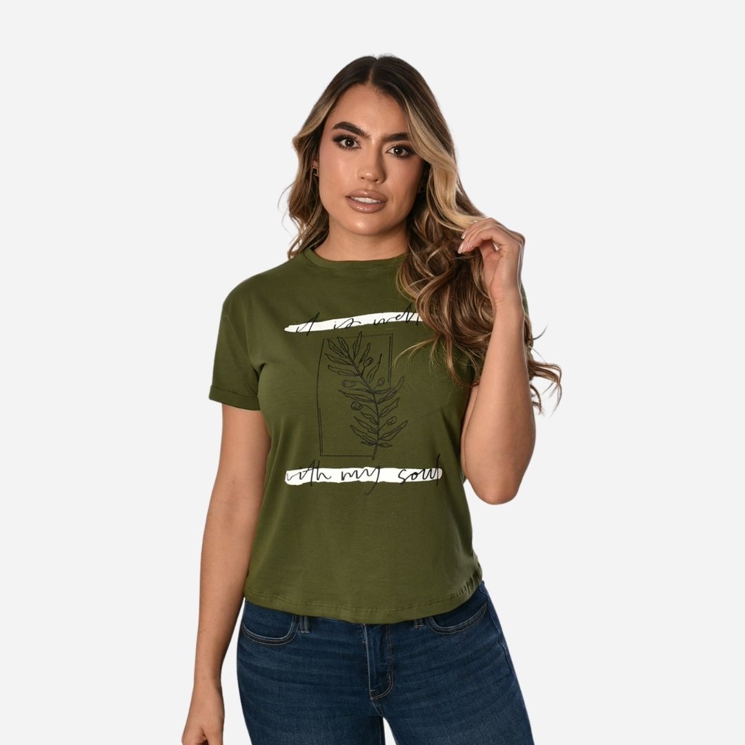 Camiseta de Dama Ref. 51037-051