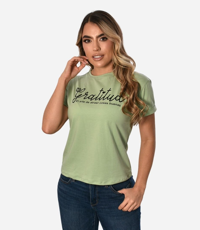 Camiseta de Dama Ref. 51037-052