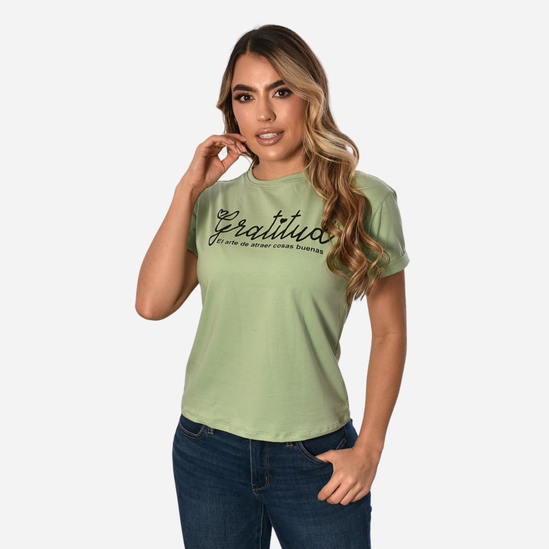 Camiseta de Dama Ref. 51037-052