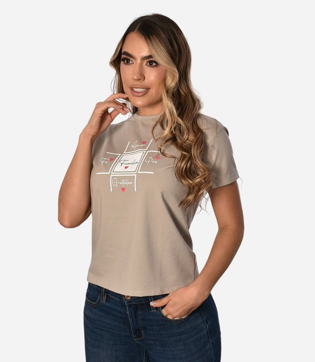 Camiseta de Dama Ref. 51037-056