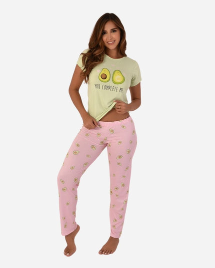 Pijama de Dama Blusa + Pantalon Ref. 51401-017
