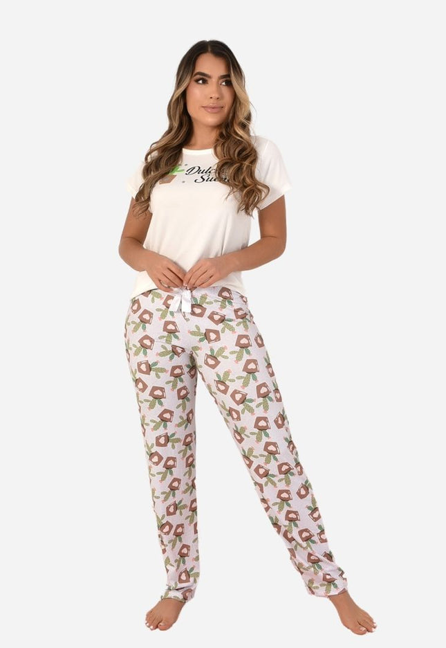 Pijama de Dama Blusa + Pantalon Ref. 51401-018