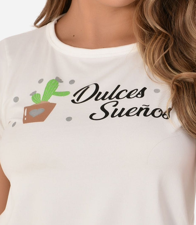 Pijama de Dama Blusa + Pantalon Ref. 51401-018
