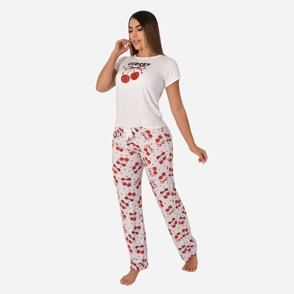 Pijama De Dama Blusa + Pantalon Ref. 51401-020