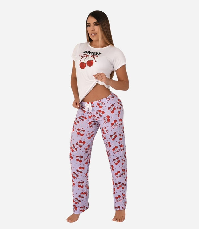 Pijama De Dama Blusa + Pantalon Ref. 51401-020