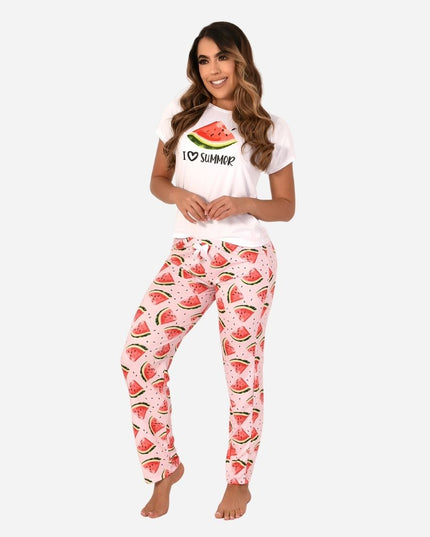 Pijama de Dama Blusa + Pantalon Ref. 51401-023
