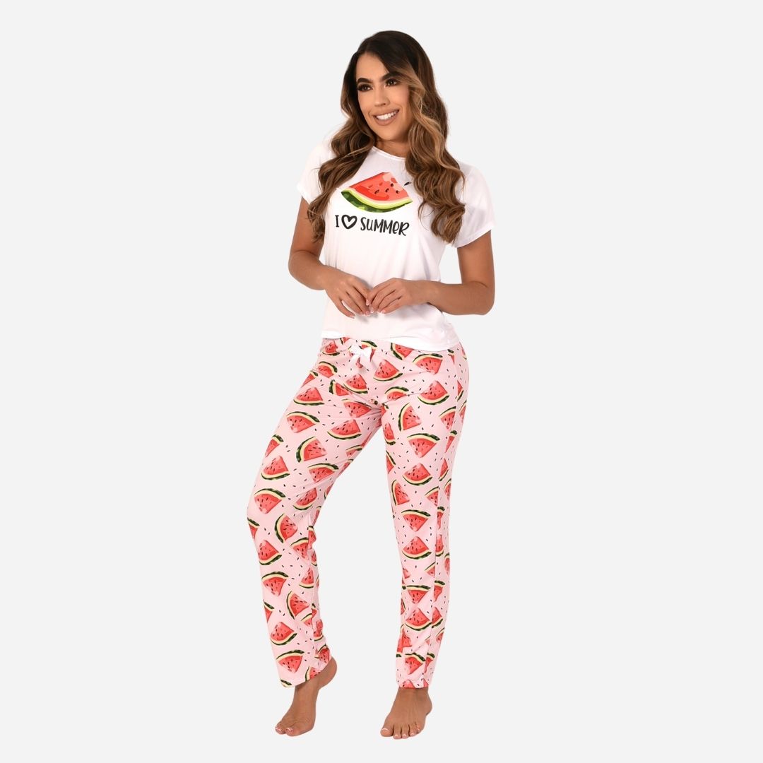 Pijama de Dama Blusa + Pantalon Ref. 51401-023