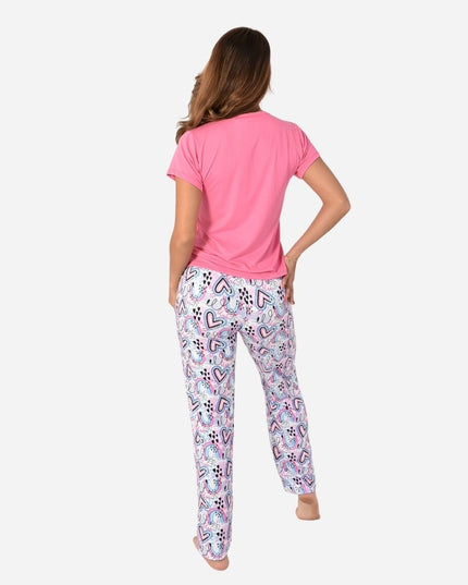 Pijama De Dama Blusa + Pantalon Ref. 51401-024