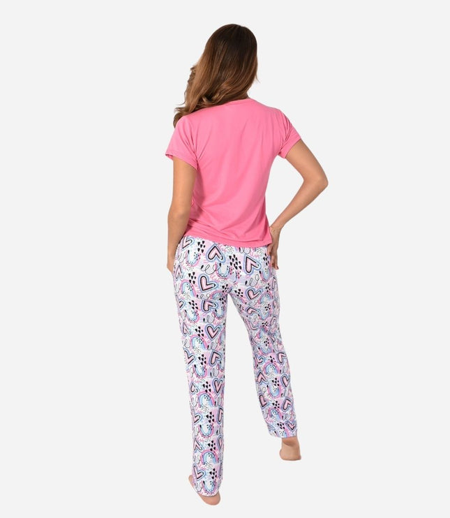 Pijama De Dama Blusa + Pantalon Ref. 51401-024