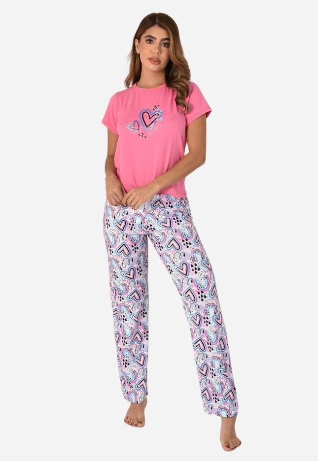 Pijama De Dama Blusa + Pantalon Ref. 51401-024