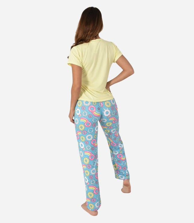 Pijama De Dama Blusa + Pantalon Ref. 51401-025