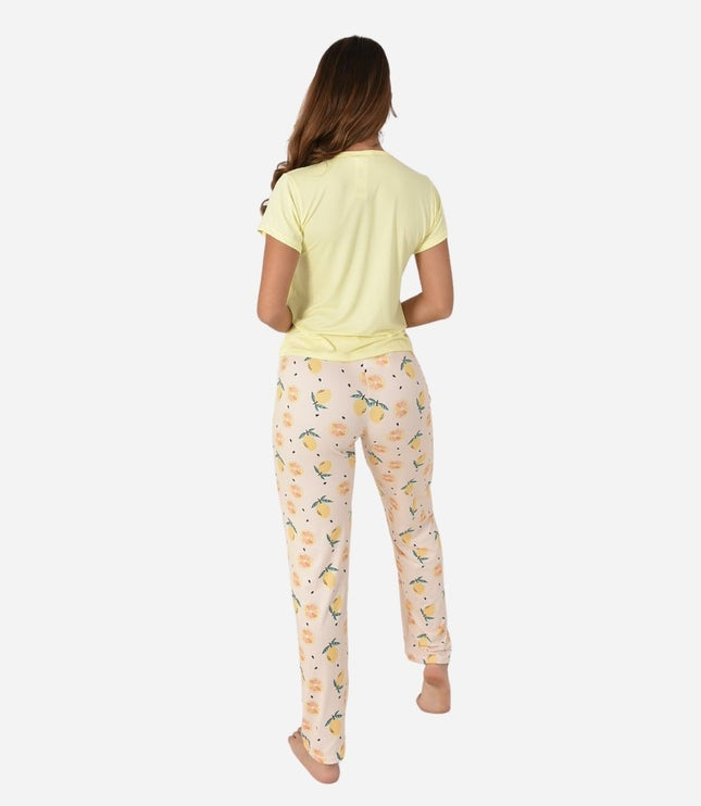 Pijama De Dama Blusa + Pantalon Ref. 51401-026