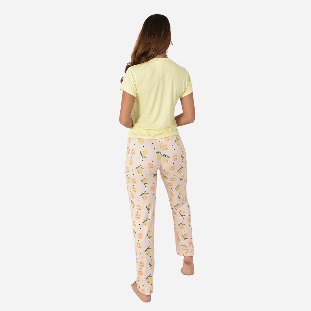 Pijama De Dama Blusa + Pantalon Ref. 51401-026