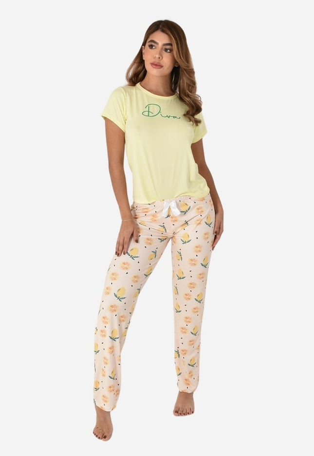 Pijama De Dama Blusa + Pantalon Ref. 51401-026