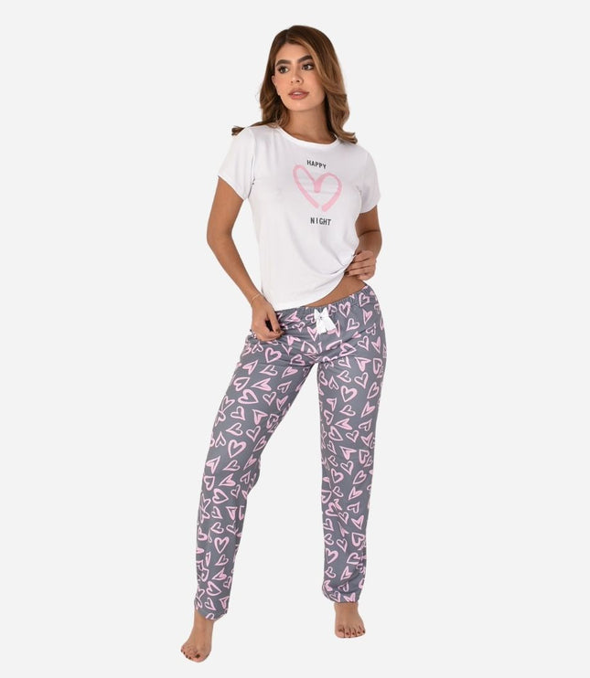 Pijama De Dama Blusa + Pantalon Ref. 51401-027