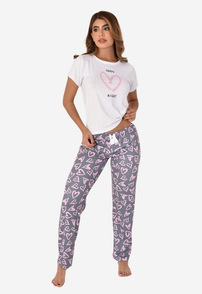 Pijama De Dama Blusa + Pantalon Ref. 51401-027