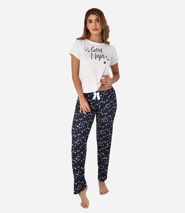 Pijama De Dama Blusa + Pantalon Ref. 51401-029