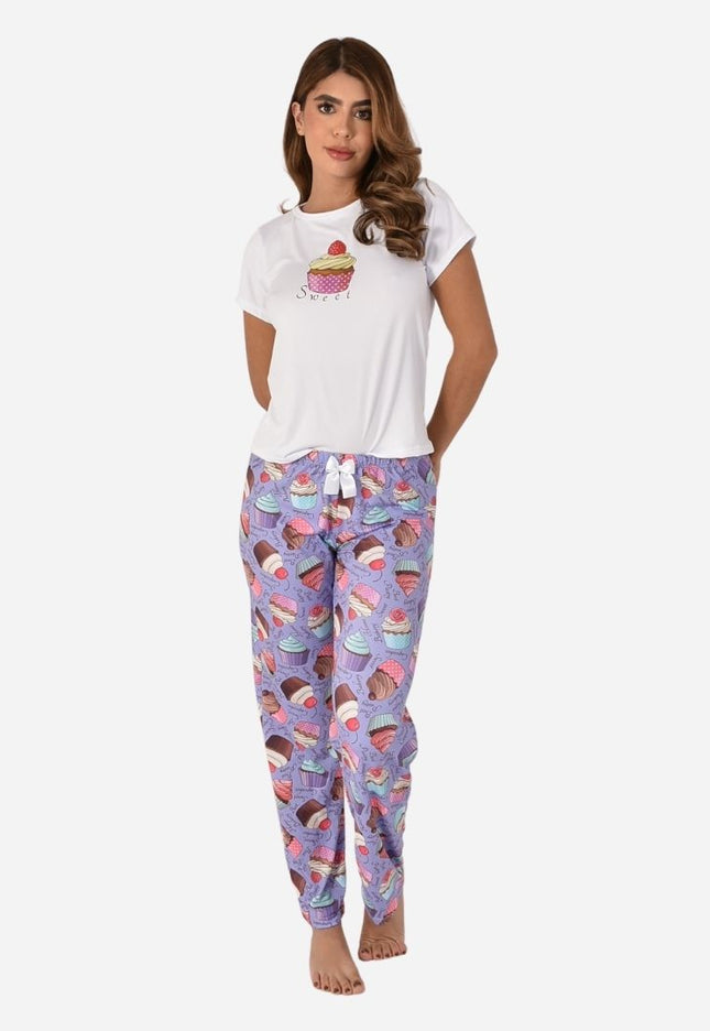 Pijama De Dama Blusa + Pantalon Ref. 51401-030