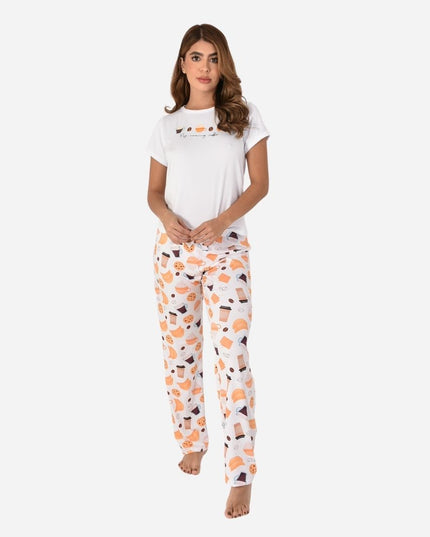 Pijama De Dama Blusa + Pantalon Ref. 51401-031
