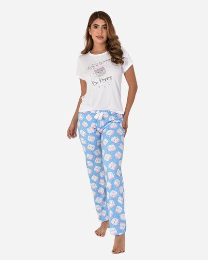 Pijama De Dama Blusa + Pantalon Ref. 51401-032