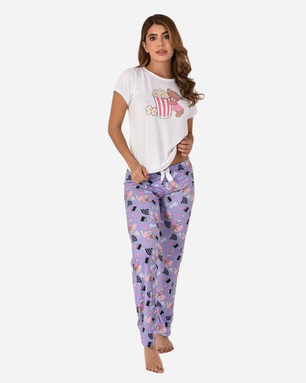 Pijama De Dama Blusa + Pantalon Ref. 51401-033