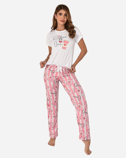 Pijama De Dama Blusa + Pantalon Ref. 51401-035